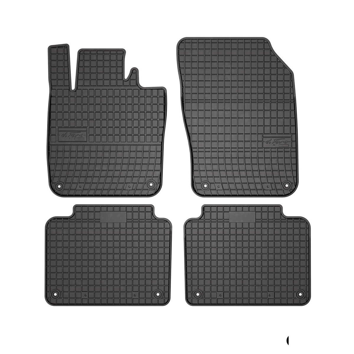 Volvo V90 Floor Mats - Omac - Rubber - Black (2018-2021) Volvo V90 Floor Mats - Omac - Rubber - Black (2018-2021)